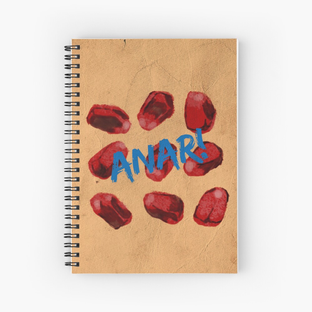 Anar spiral notebook