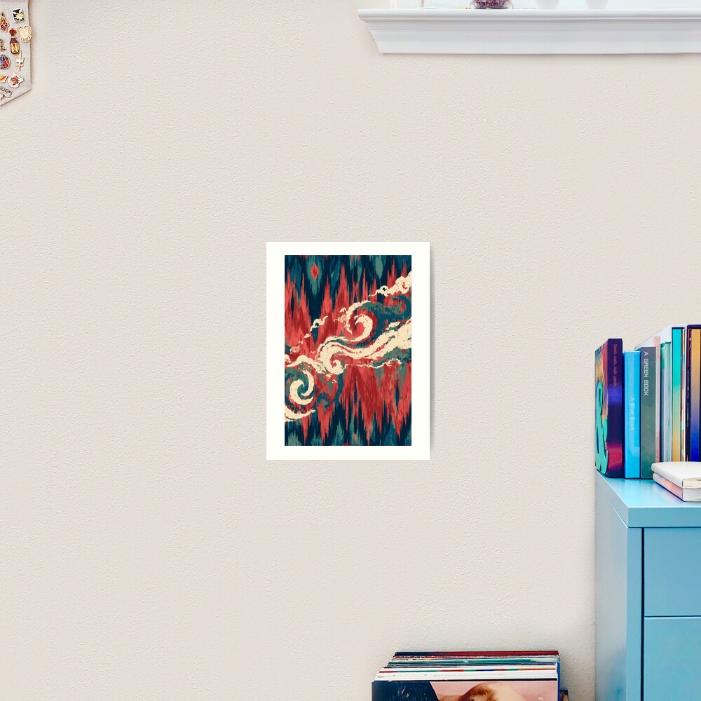 Cinnabar and Spice art print