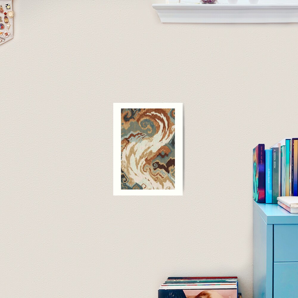 Earth and Gold art print