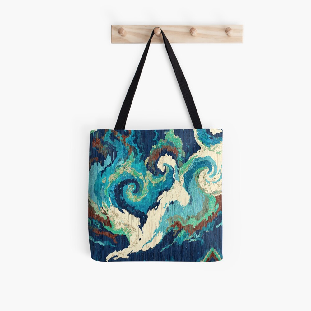 Mineral Grottoes all over print tote bag