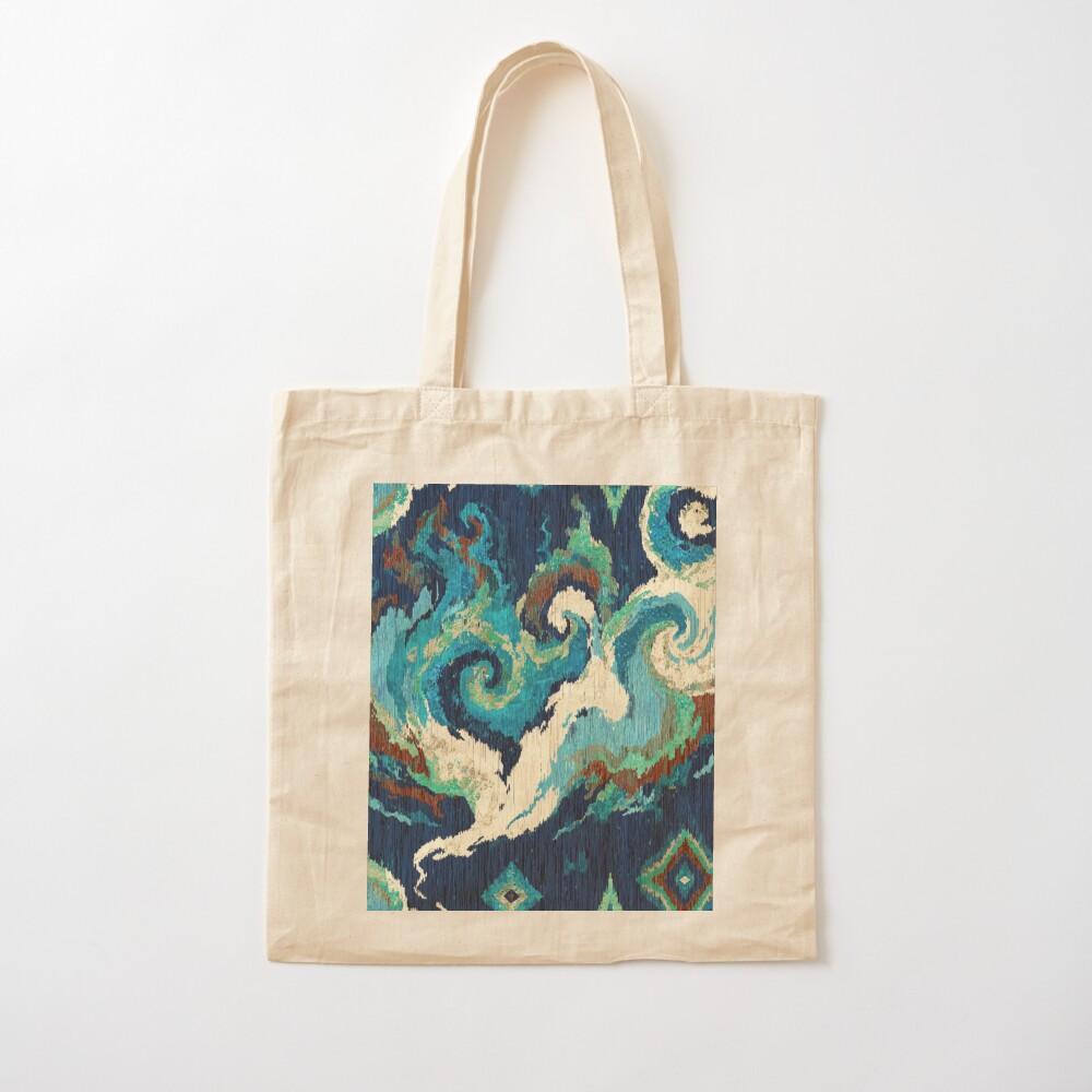 Mineral Grottoes cotton tote bag