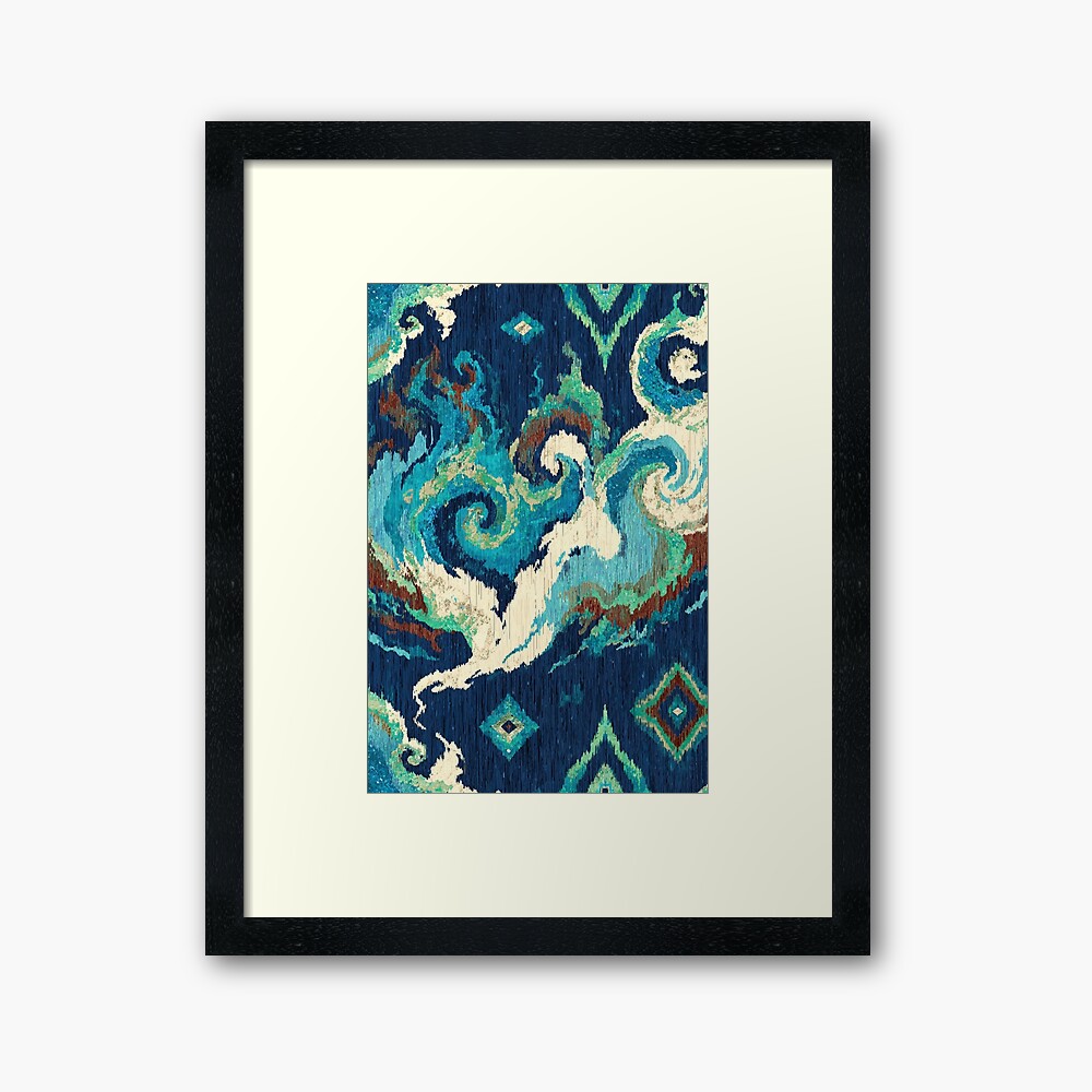 Mineral Grottoes framed art print
